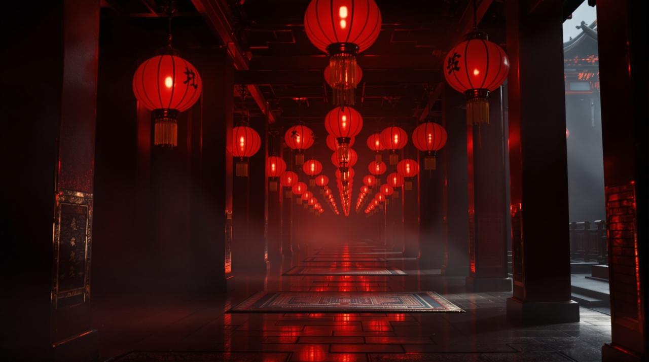 枫叶影视出品《长安夜未央》-古装悬疑巨制高清海报